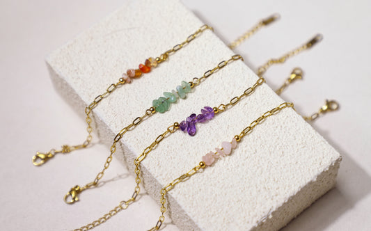 Bohemian crystal bracelet
