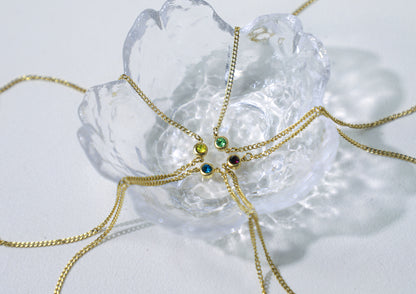 edoa Round Birthstone Bracelet