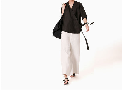 edoa Mud Silk Top Shirt 
