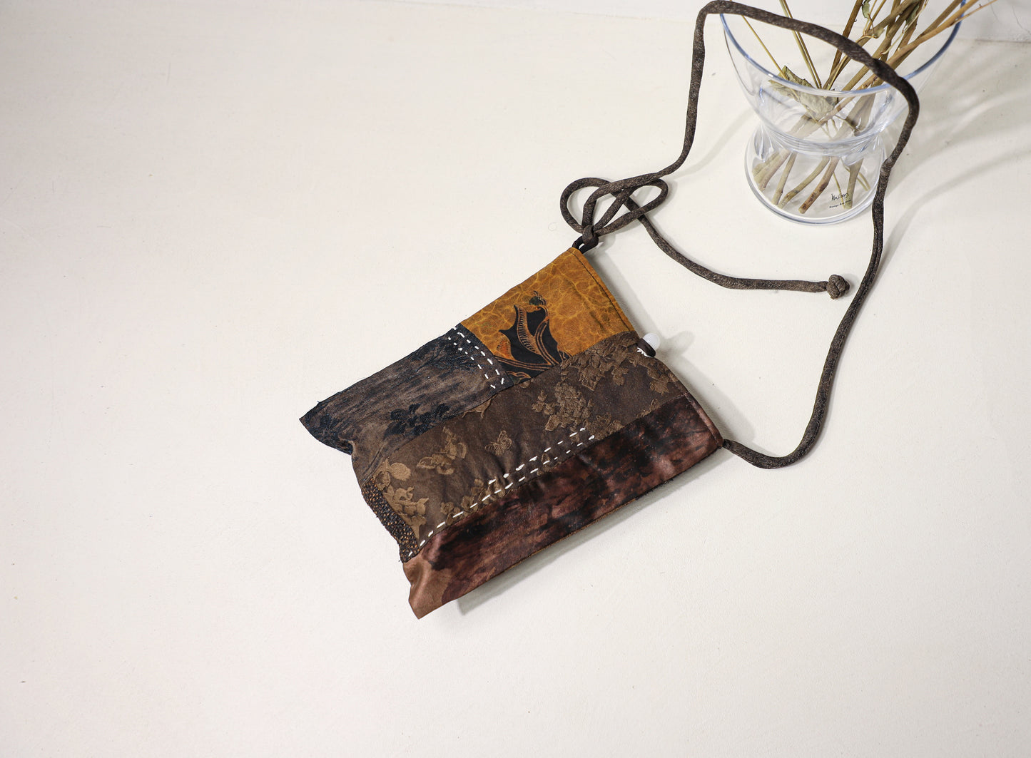 edoa mud silk crossbody bag