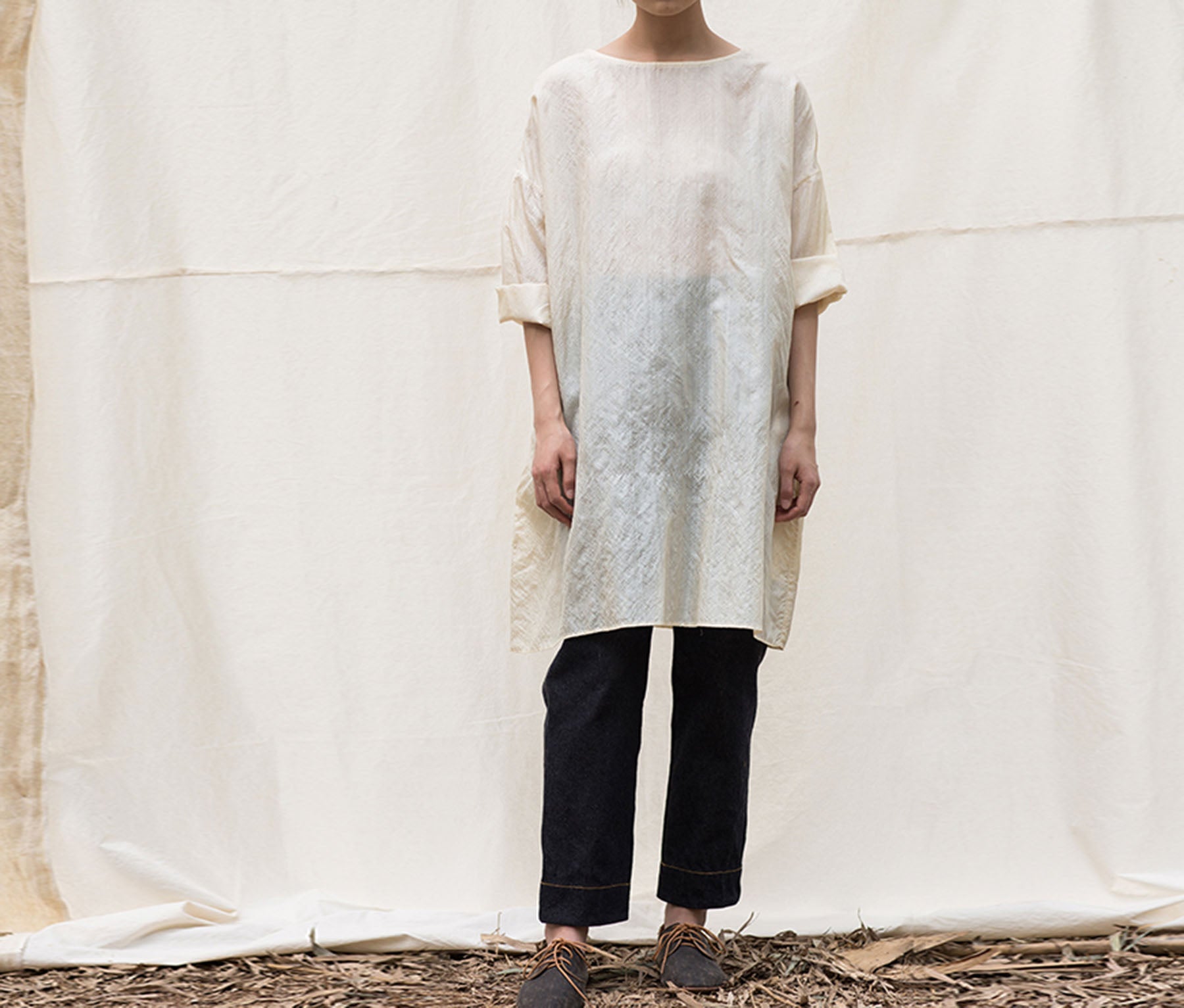 edoa Tussah Silk Tunic