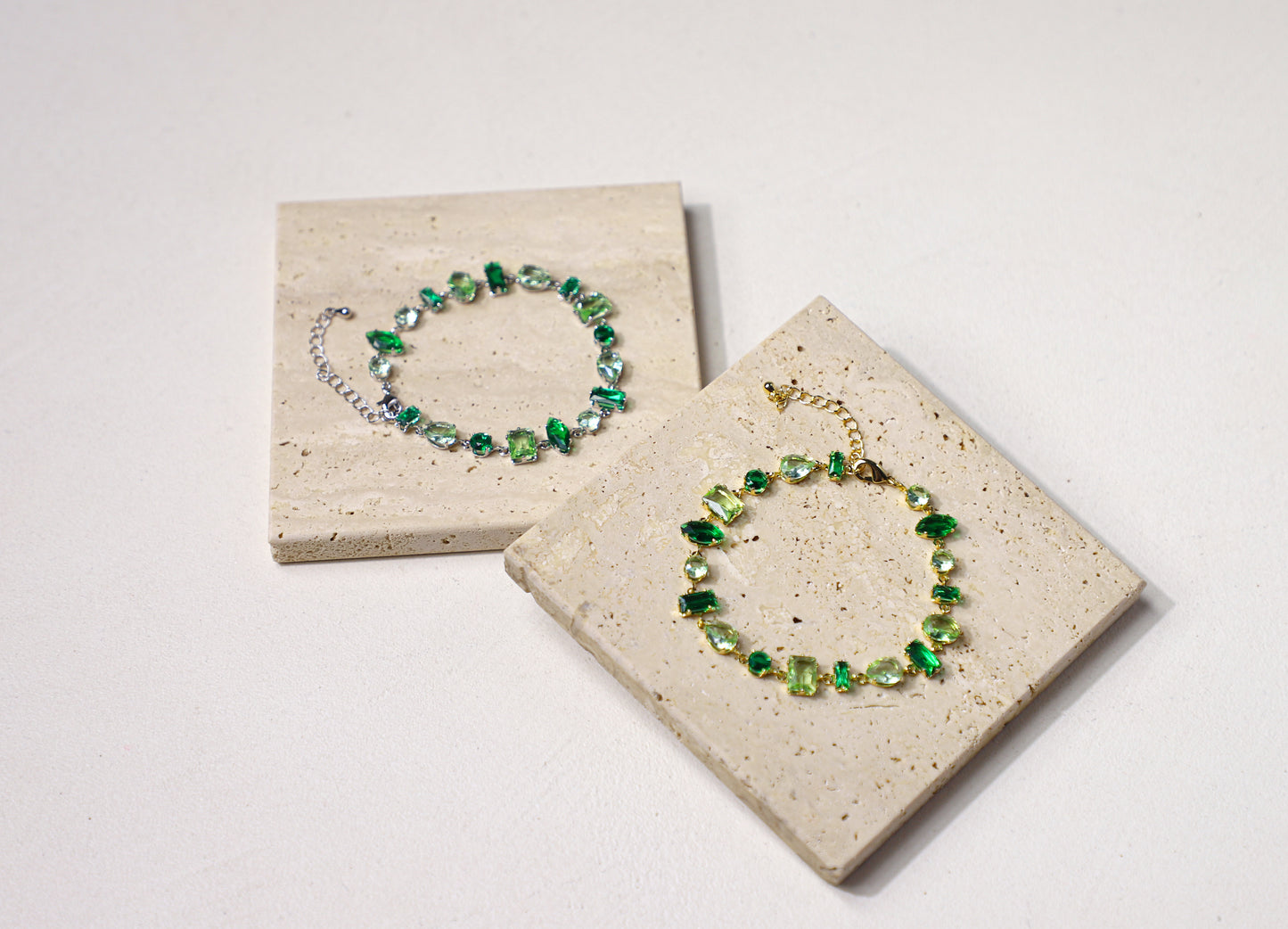 edoa multiple shape birthstone bracelet