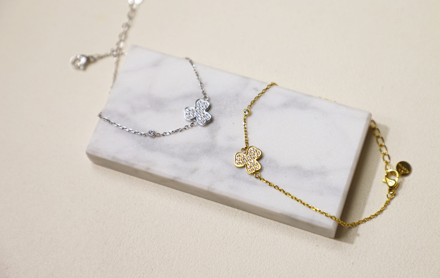 Triple Clover Bracelet