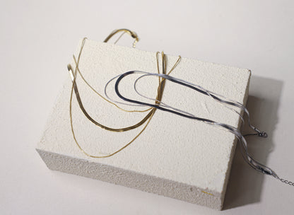 edoa Triple Layer Snake Chain