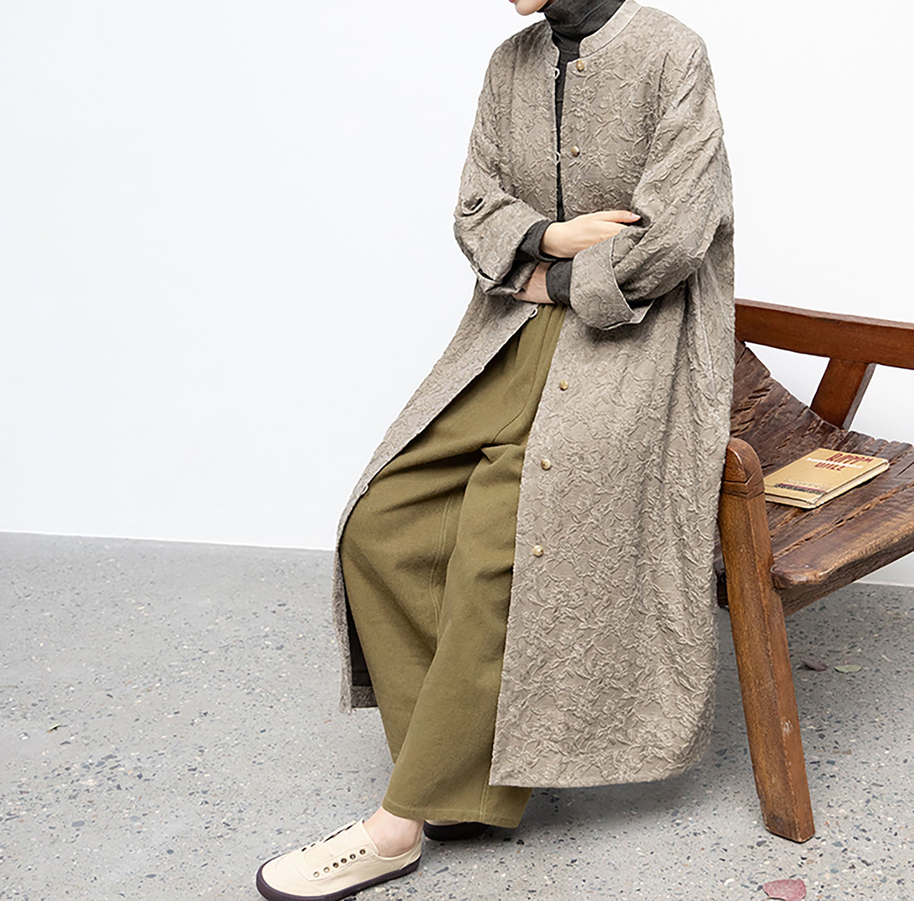 edoa Jacquard Chinese Jacket