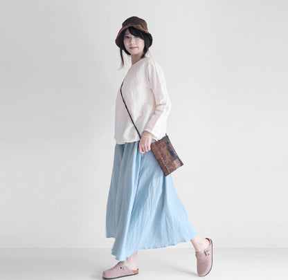 edoa mud silk crossbody bag