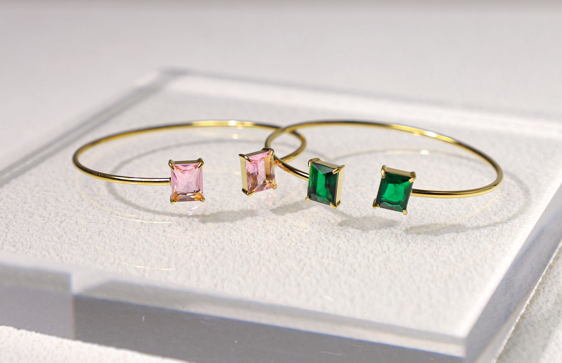 duo birthstone bracelet