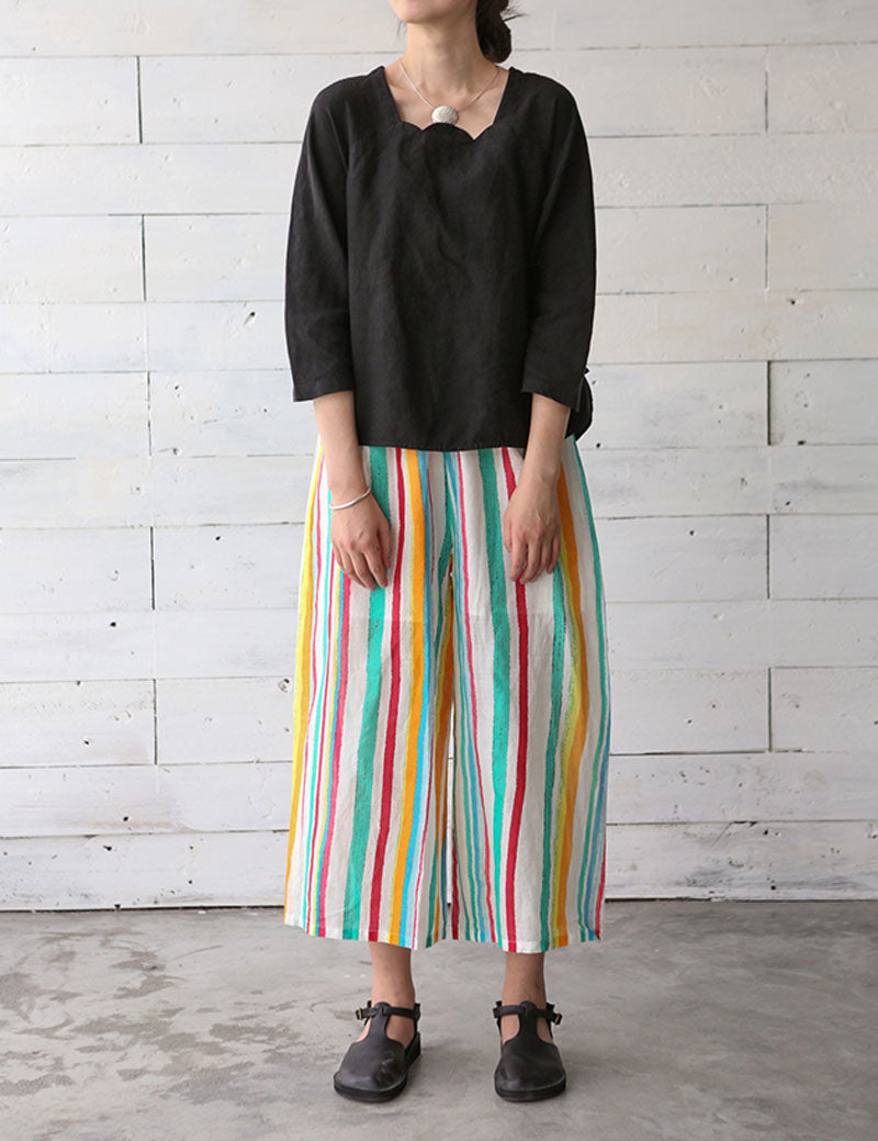 edoa Classic Linen Blouse 