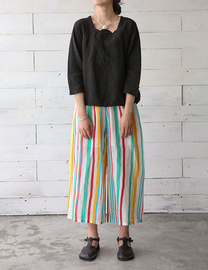edoa Classic Linen Blouse 