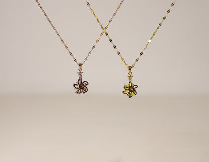 edoa Spin Windmill Fidget Necklace