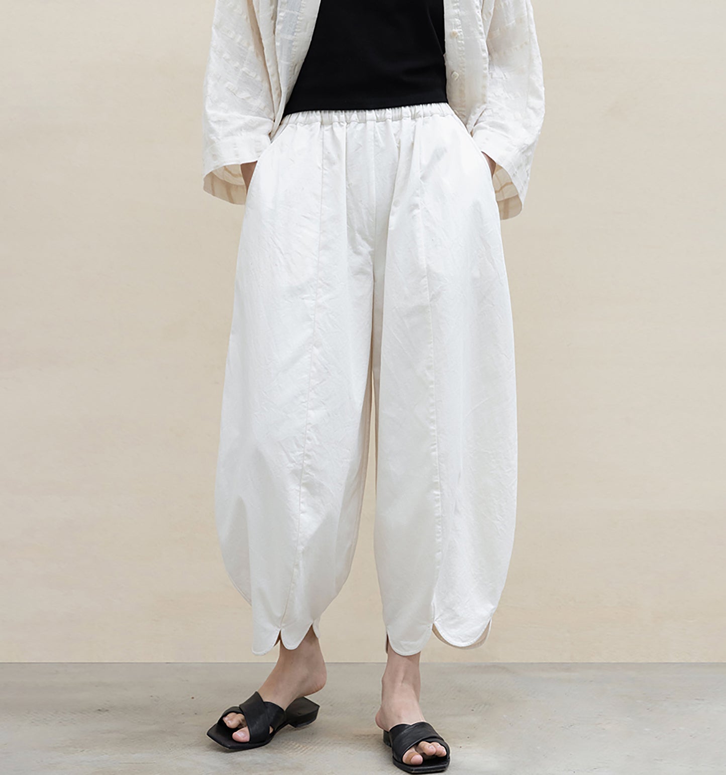 edoa High Density Petal Tulip Pants