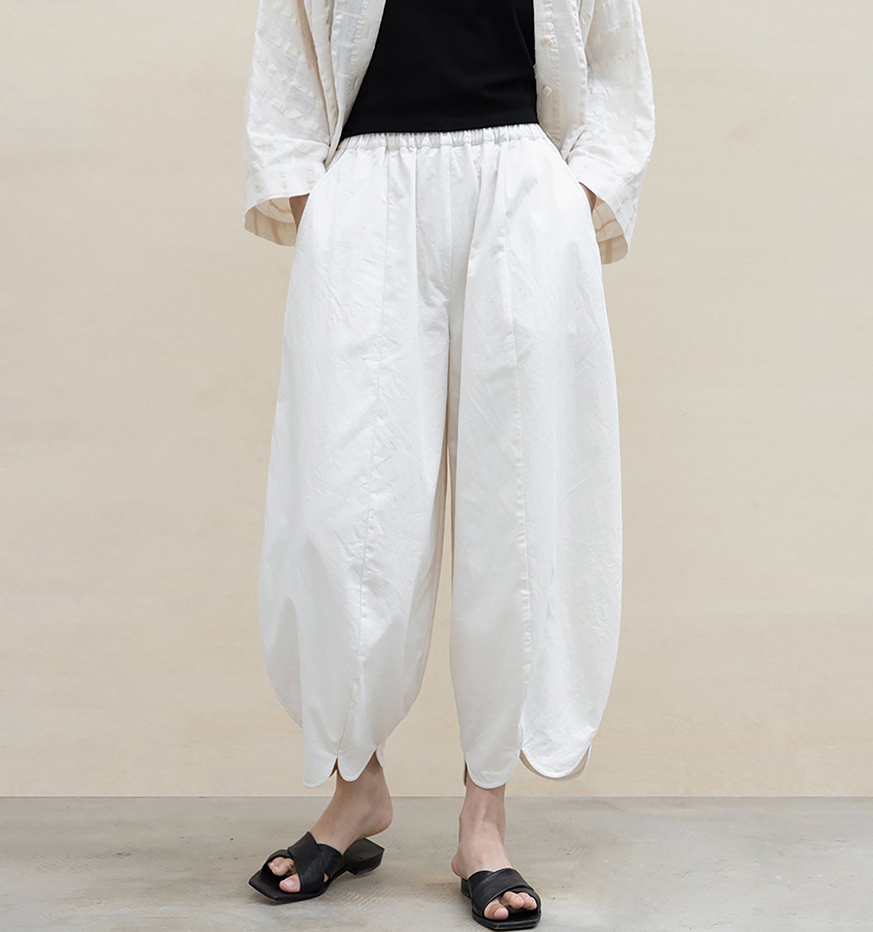edoa High Density Petal Tulip Pants