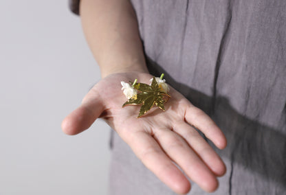 maple leaf ring