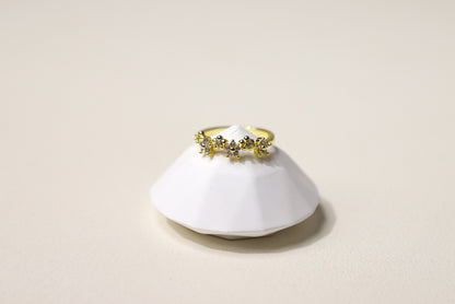 edoa The Vernal Bloom Garland Ring