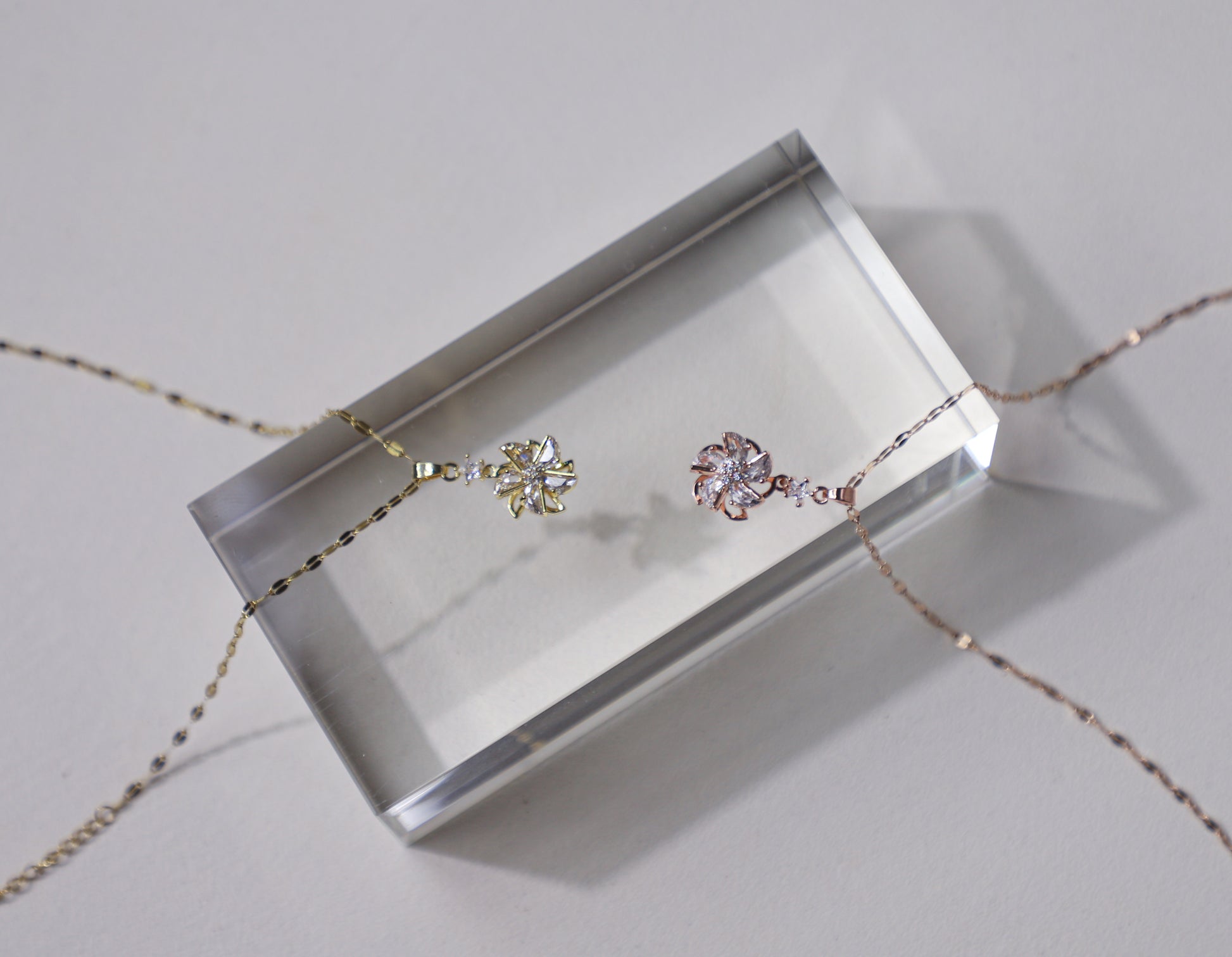 edoa Spin Windmill Fidget Necklace