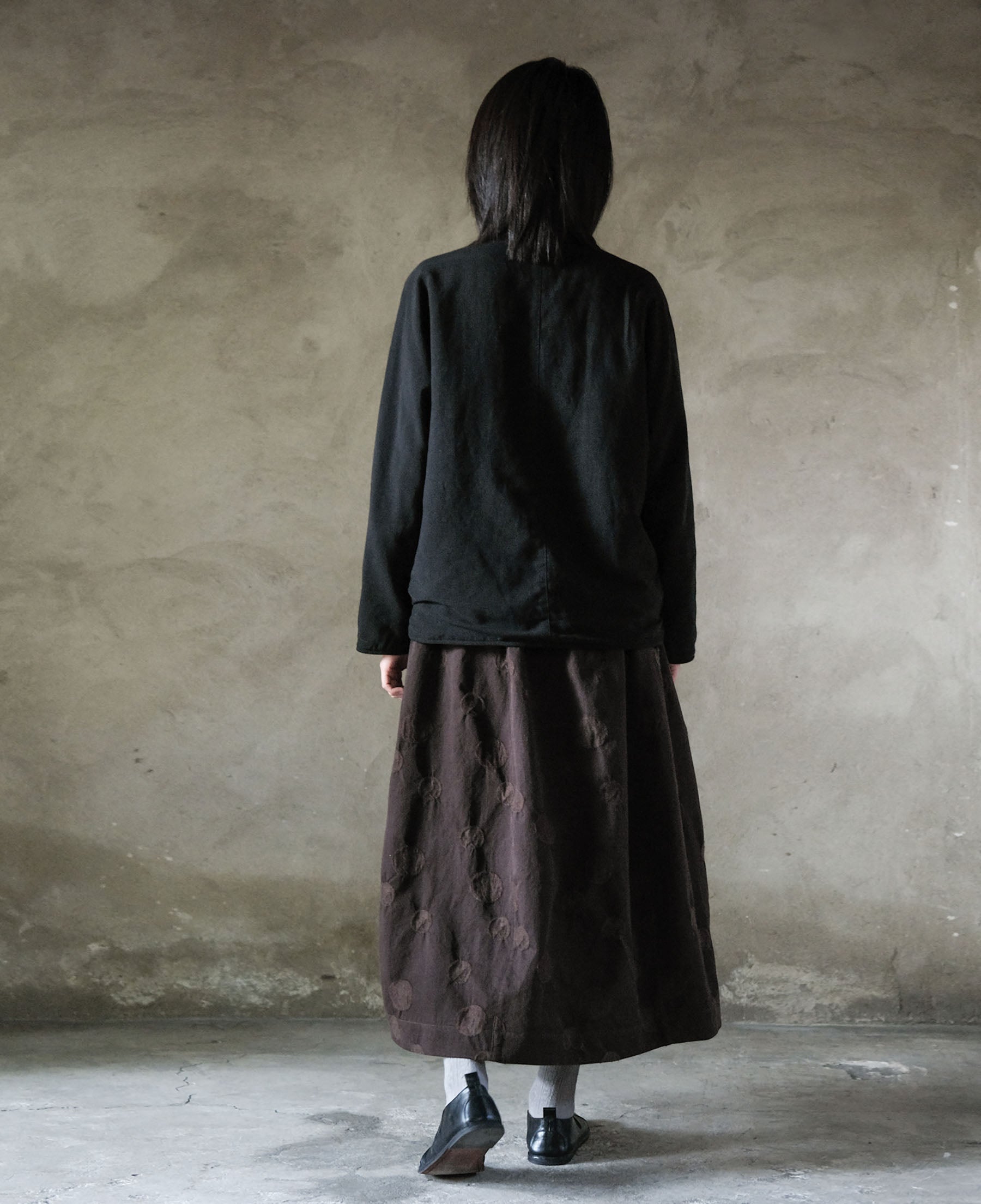 edoa Linen Rayon Blend Padding Qipao
