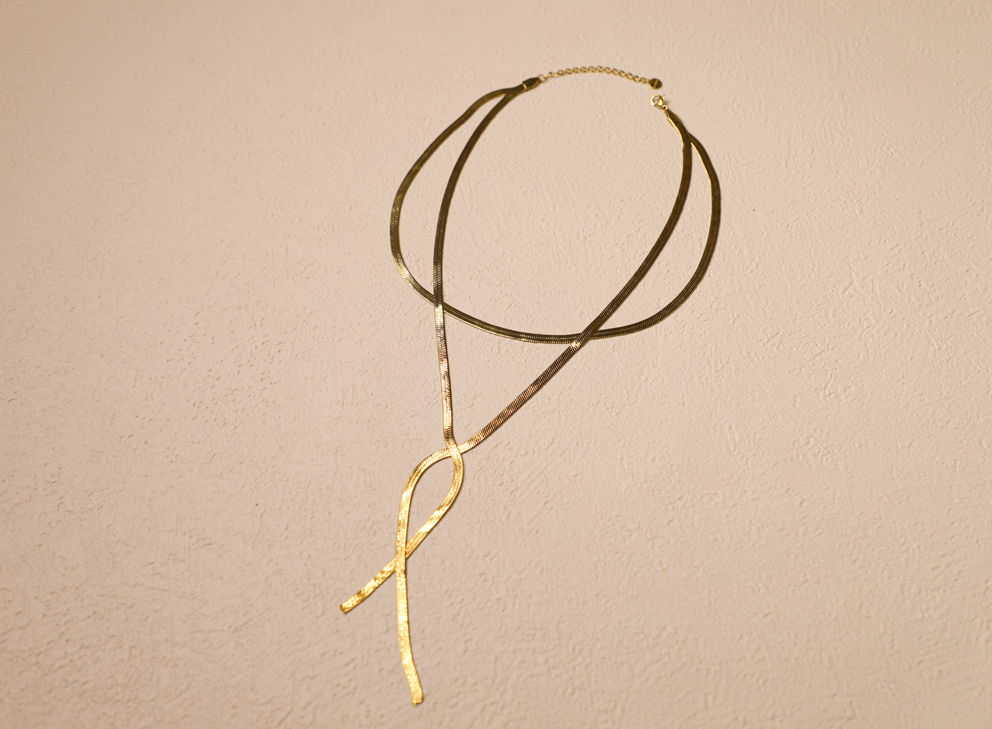 edoa Double Herringbone Necklace