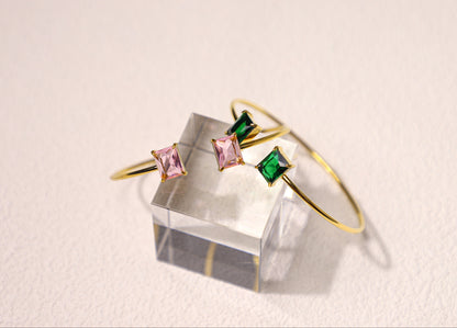 duo birthstone bracelet