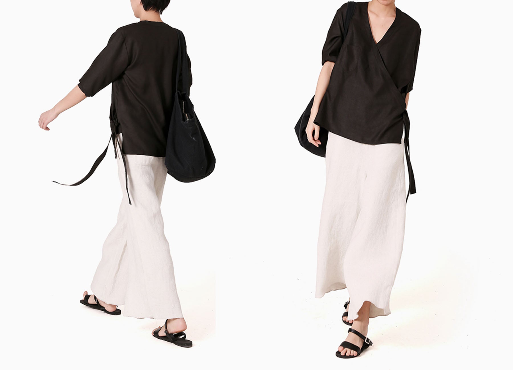 edoa Mud Silk Top Shirt 