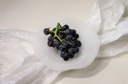 irregular mist glass plate