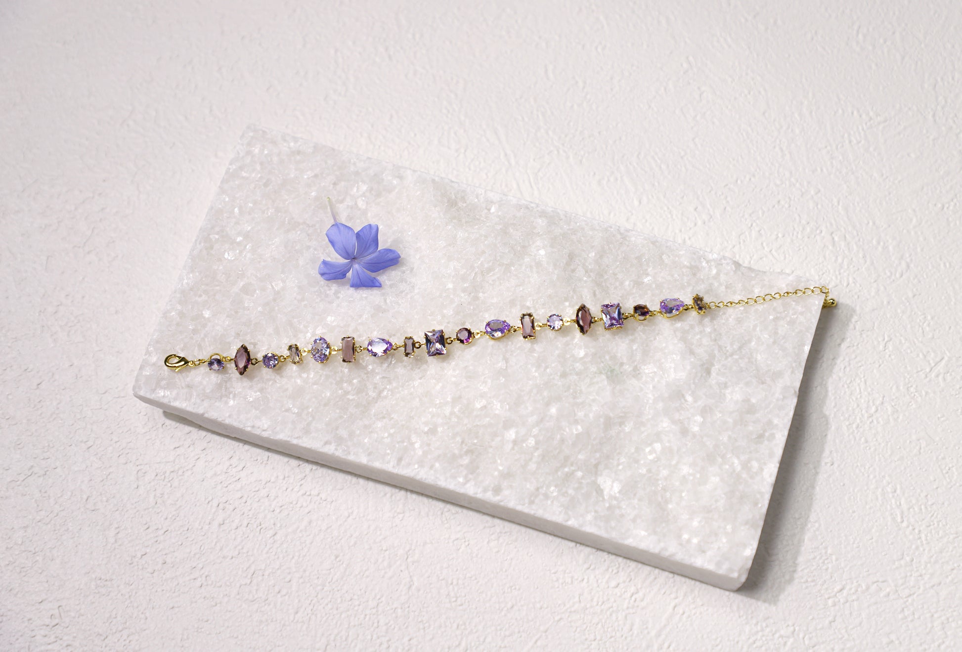 edoa multiple shape birthstone bracelet