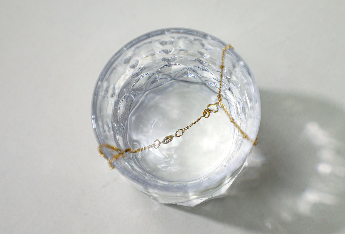 edoa Bohemian Rhinestone Finger Chain