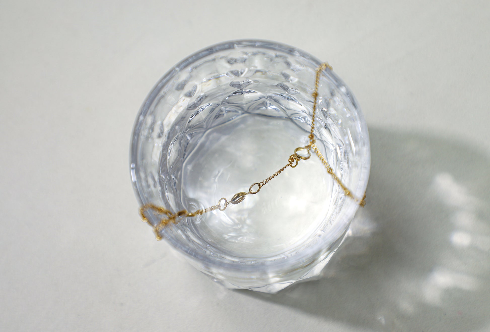 edoa Bohemian Rhinestone Finger Chain