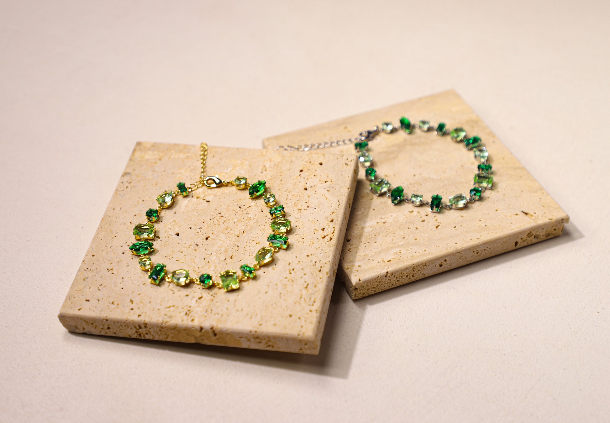 edoa multiple shape birthstone bracelet