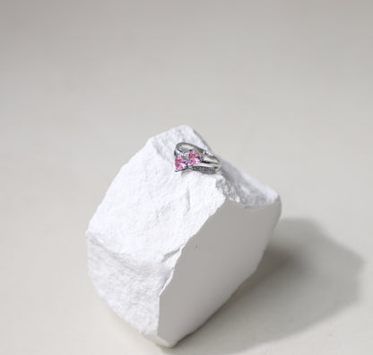 Duo heart ring