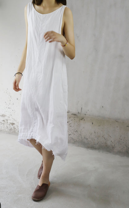 edoa Linen Tank Dress 