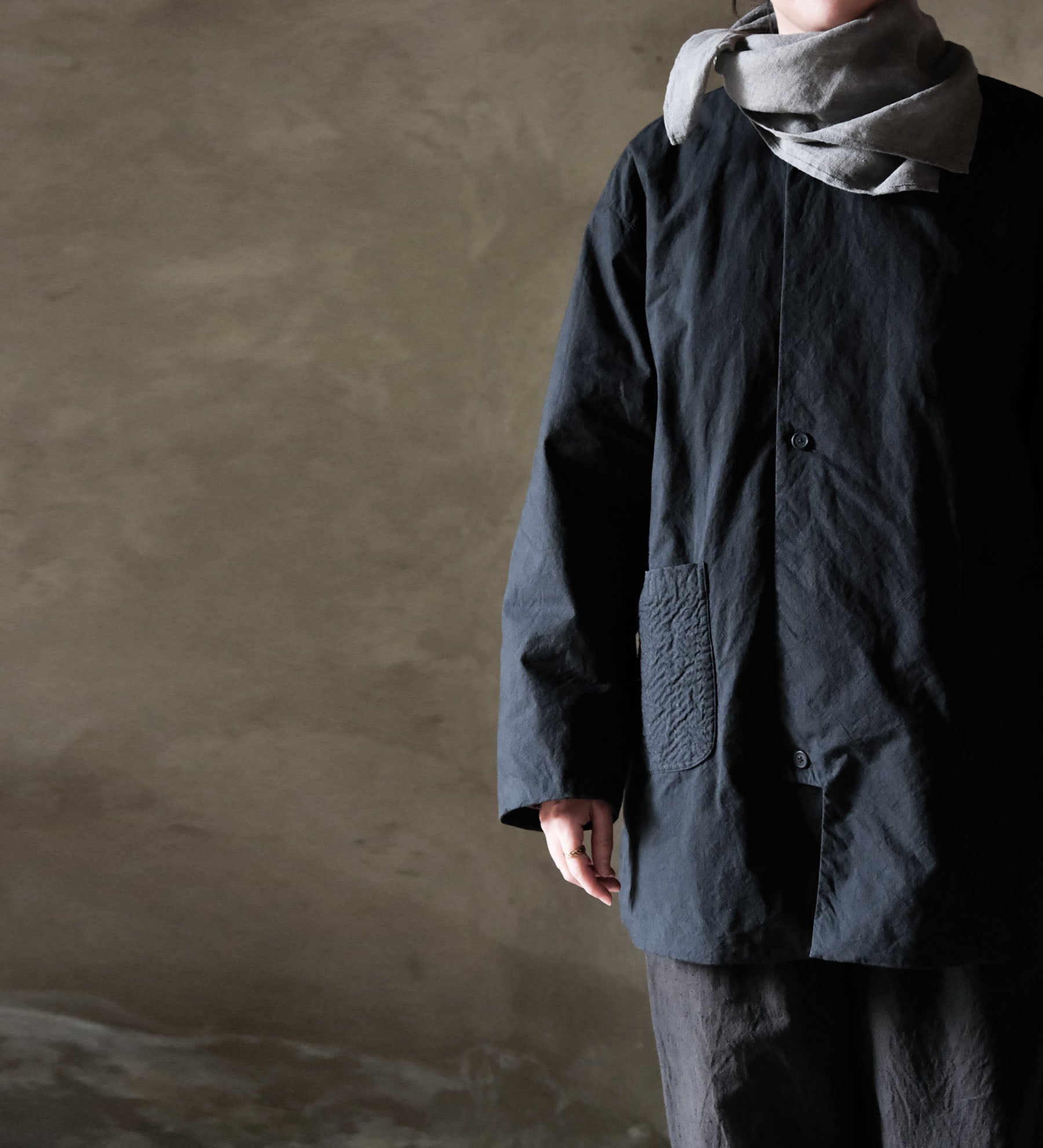 edoa Paper Cotton Padding Jacket