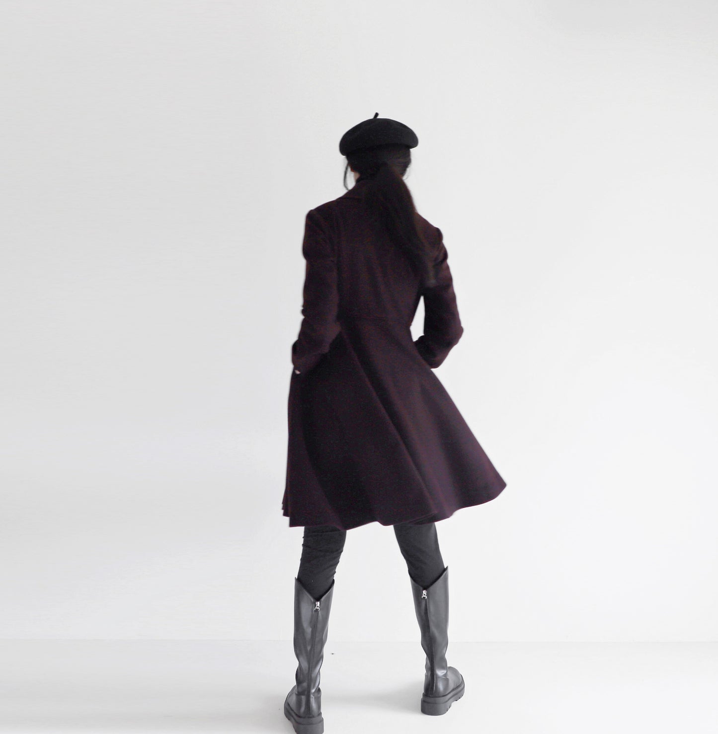 edoa wool princess coat