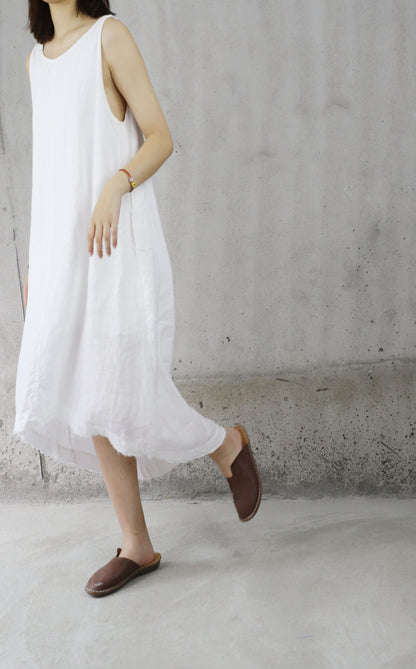 edoa Linen Tank Dress 