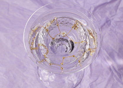 edoa Daisy Pearl Sattelite Necklace