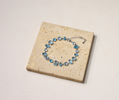 edoa multiple shape birthstone bracelet