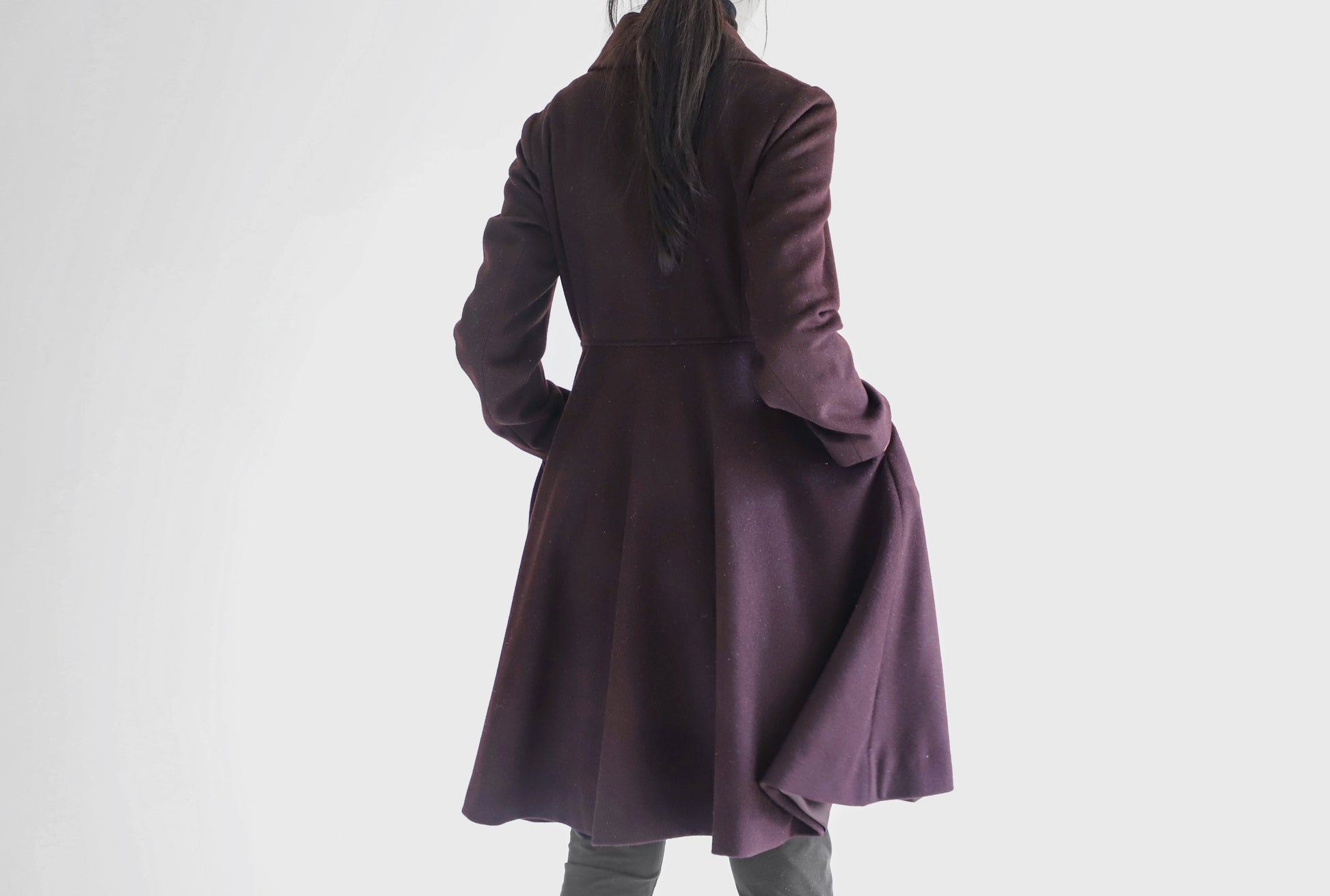 edoa wool princess coat