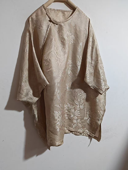 Mulberry Silk Hualuo Jacquard Chinese Style Blouse bl0145 X320