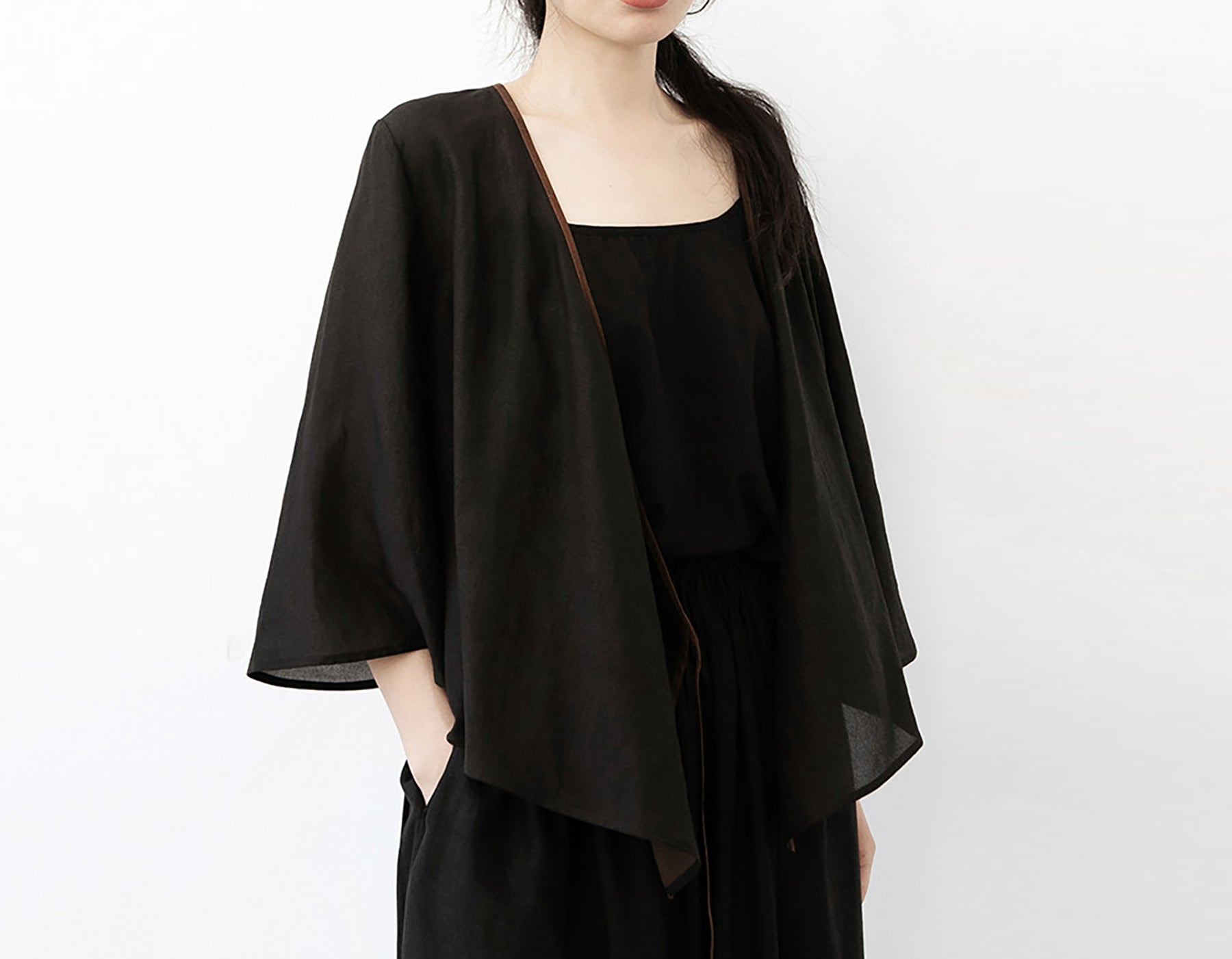 edoa Mud Silk Kimono Jacket