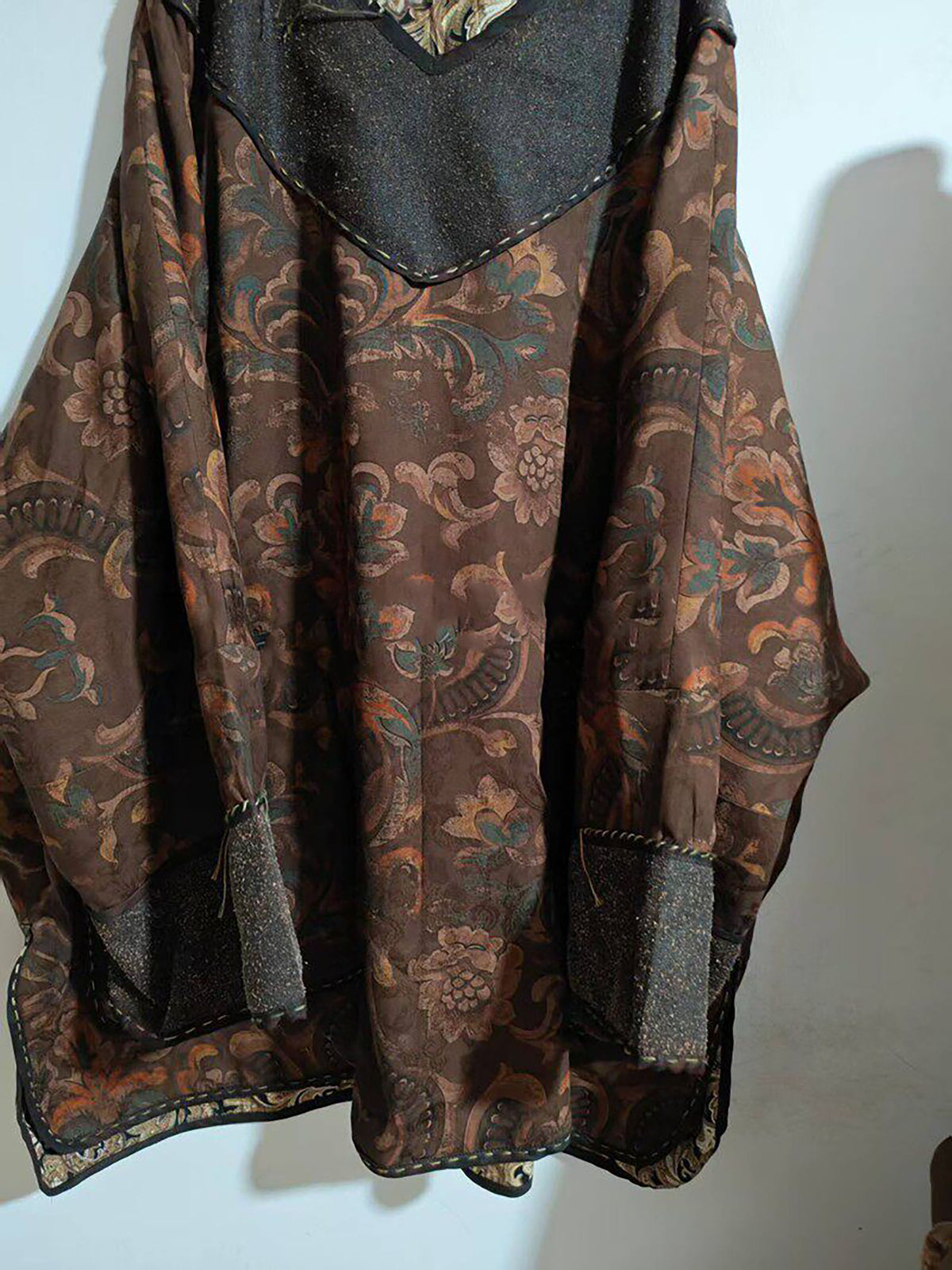 Mud Silk Lined Cheongsam Top to0337 X331