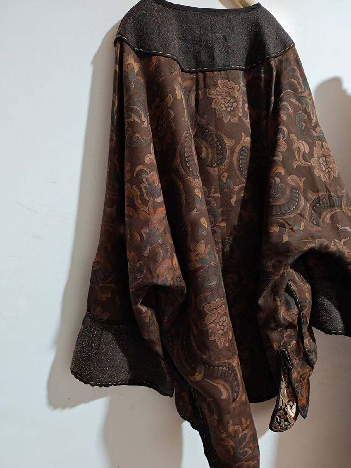 Mud Silk Lined Cheongsam Top to0337 X331