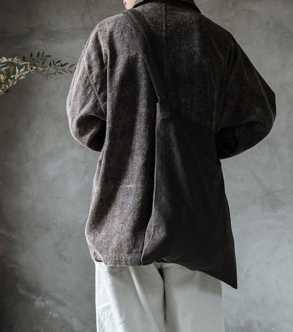 edoa Mud Tussah Silk Work Jacket