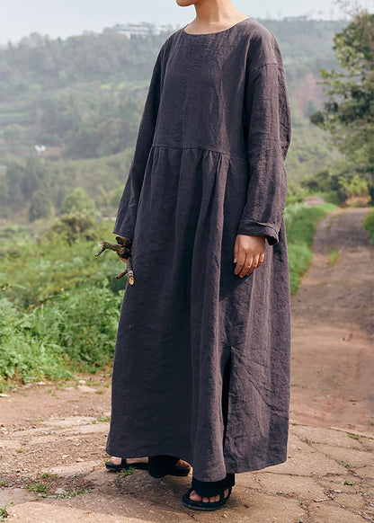 edoa Washed Linen Garden Dress