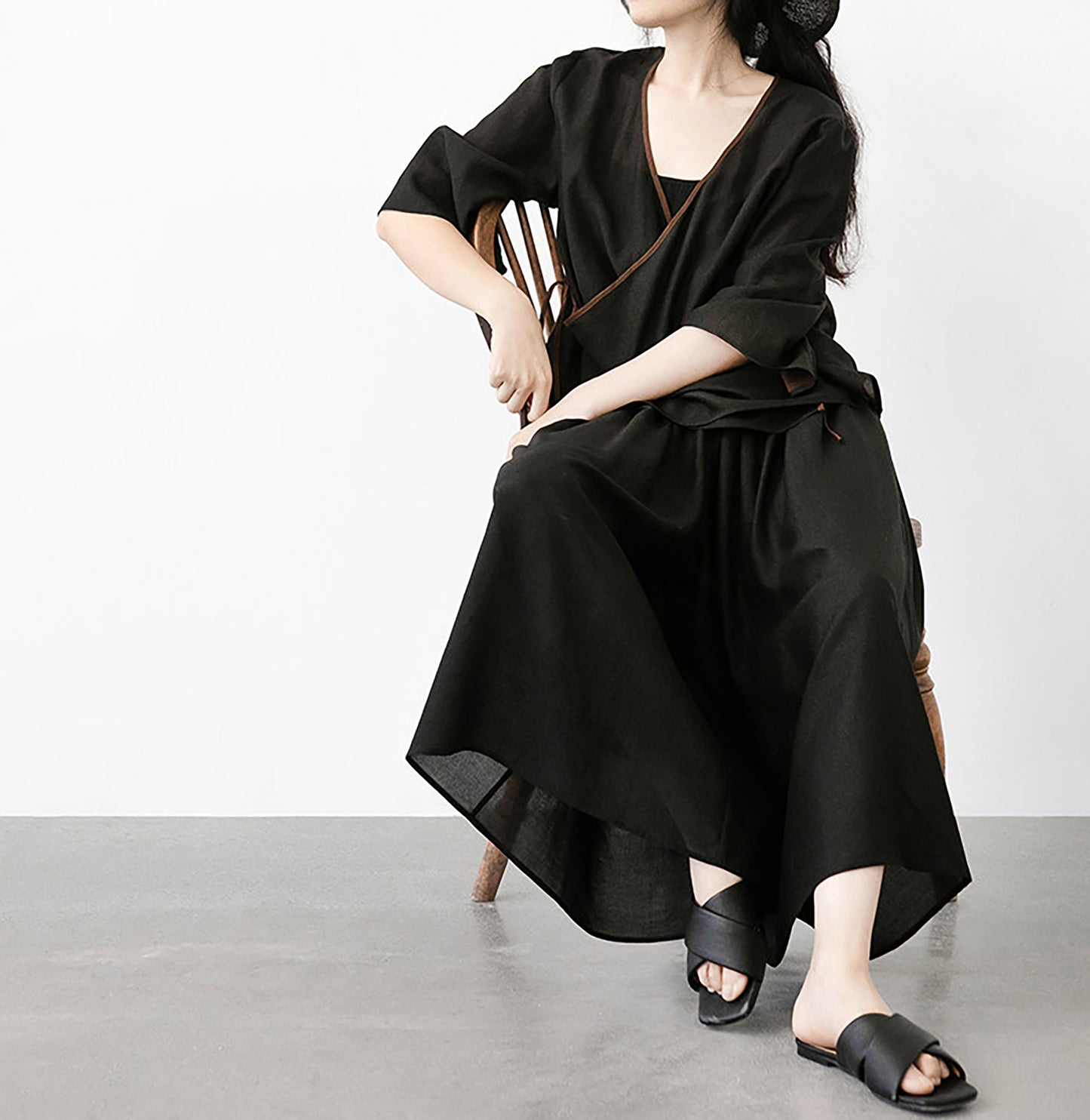 edoa Mud Silk Kimono Jacket