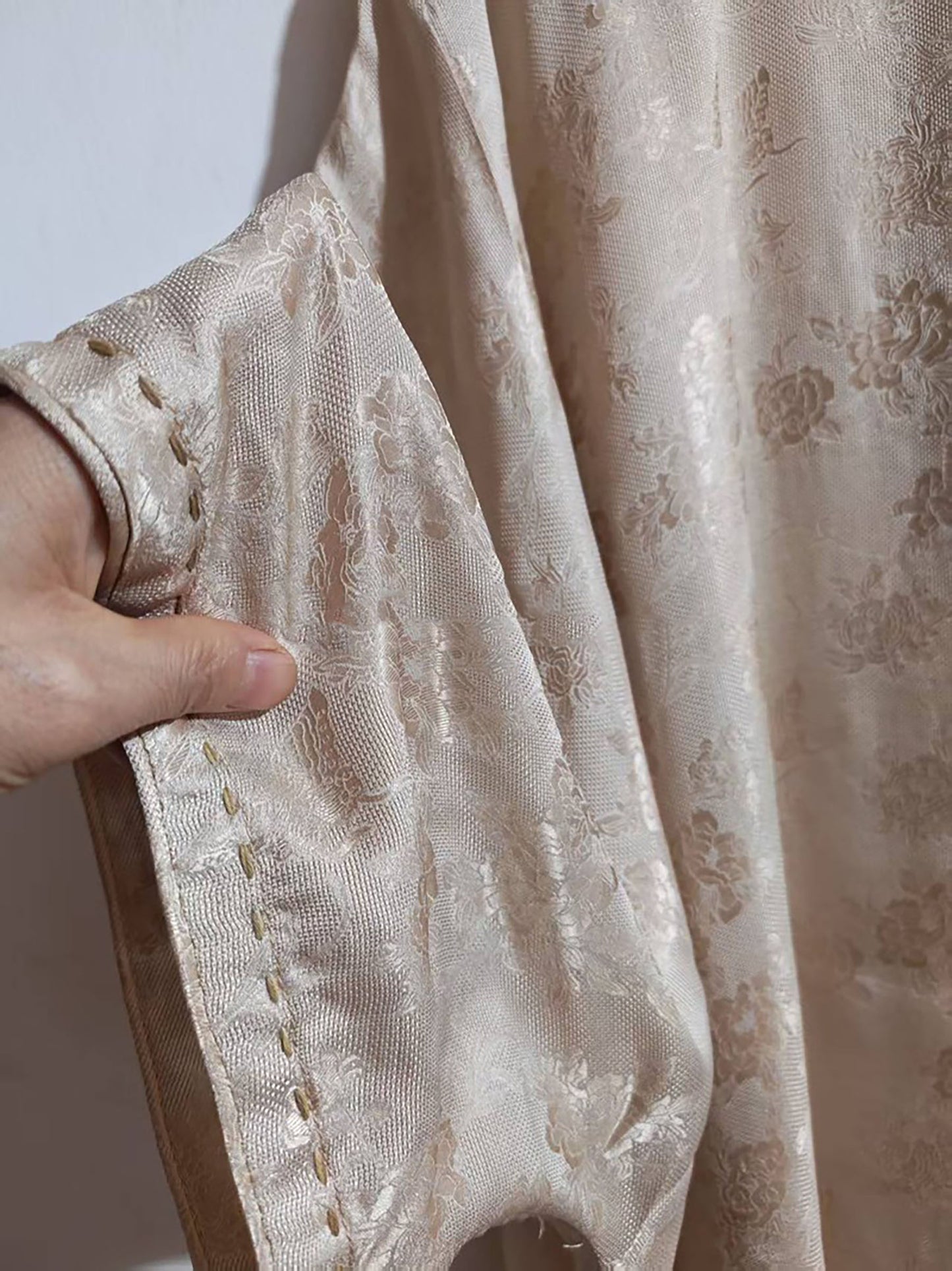 Mulberry Silk Hualuo Jacquard Chinese Blouse bl0148 X328