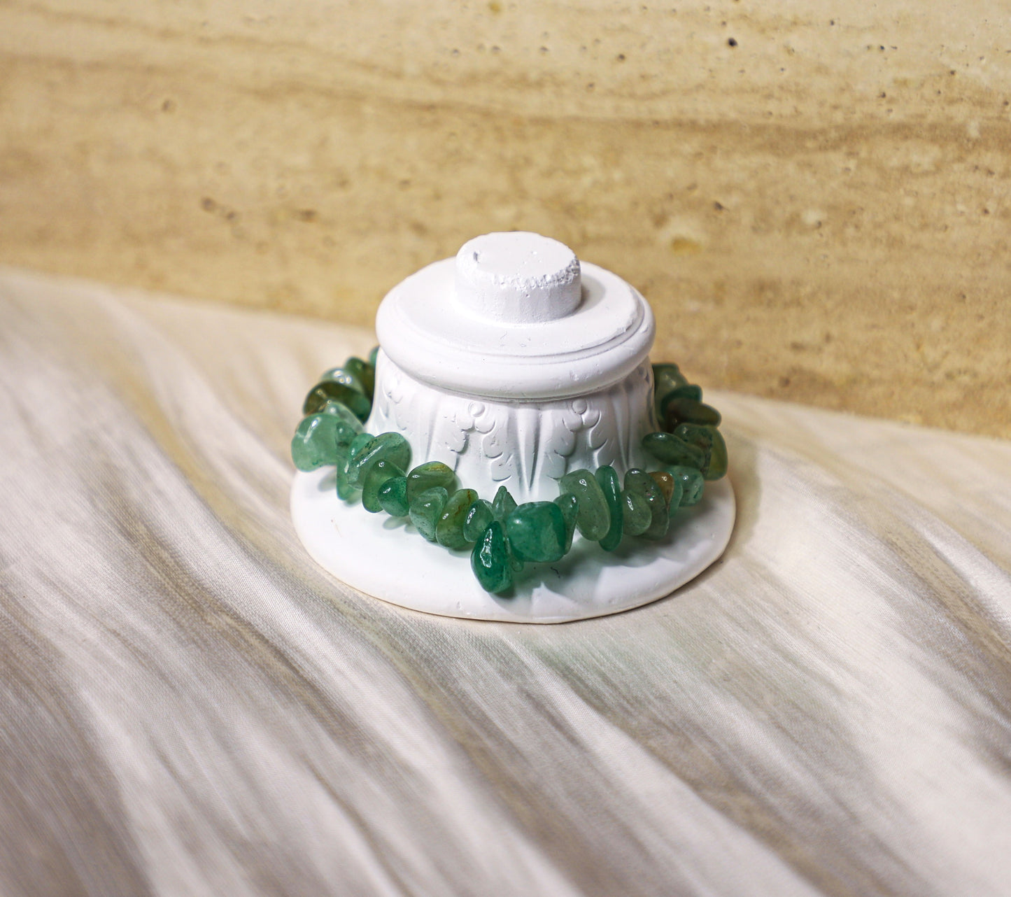 edoa Raw Crystal Healing Stone Chip Bracelet