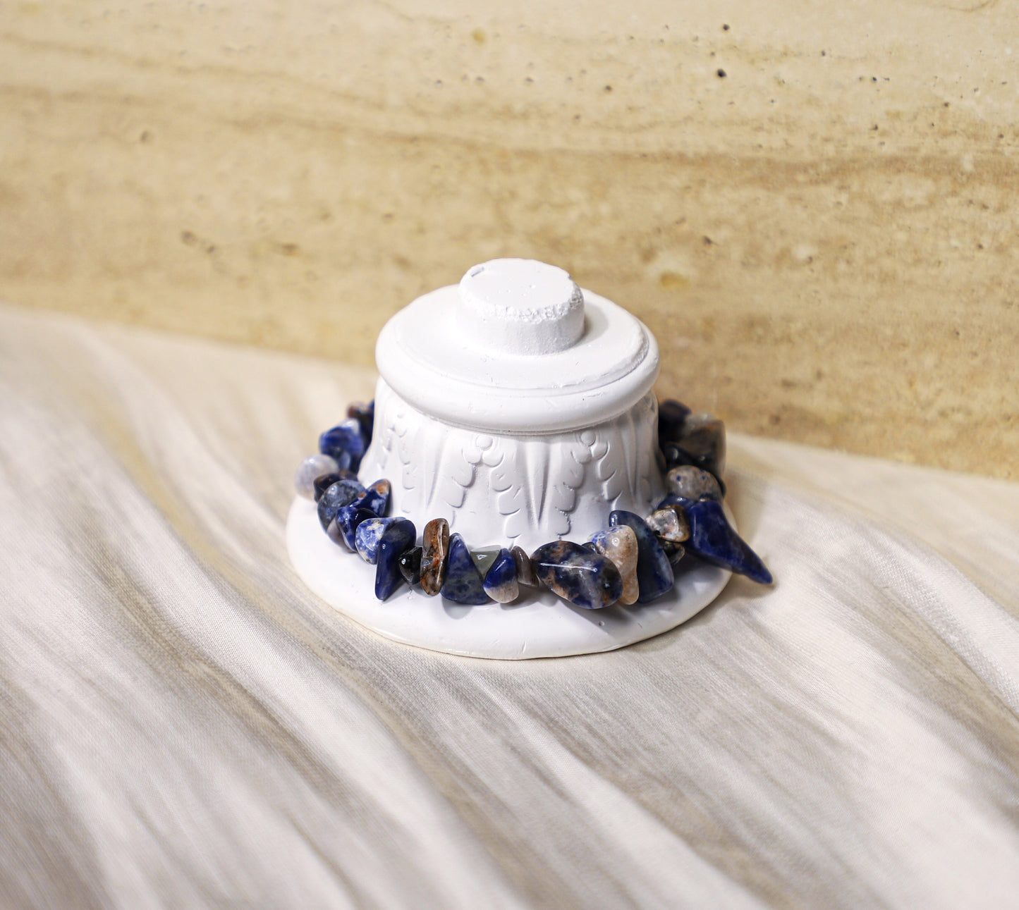 edoa Raw Crystal Healing Stone Chip Bracelet