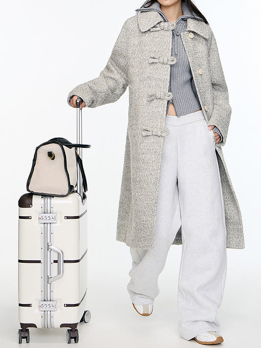 edoa Wool Bouclé Travel Coat