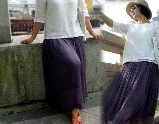 Fully Lined Silk Skirt sk0066 194