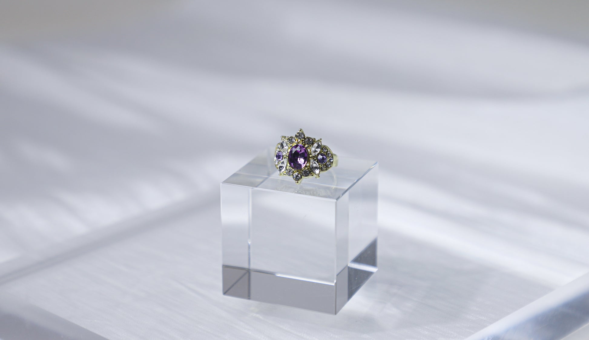 edoa Vintage French Chic Amethyst Ring