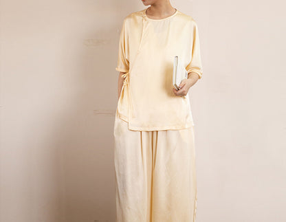 edoa Mulberry Silk Pajama Set